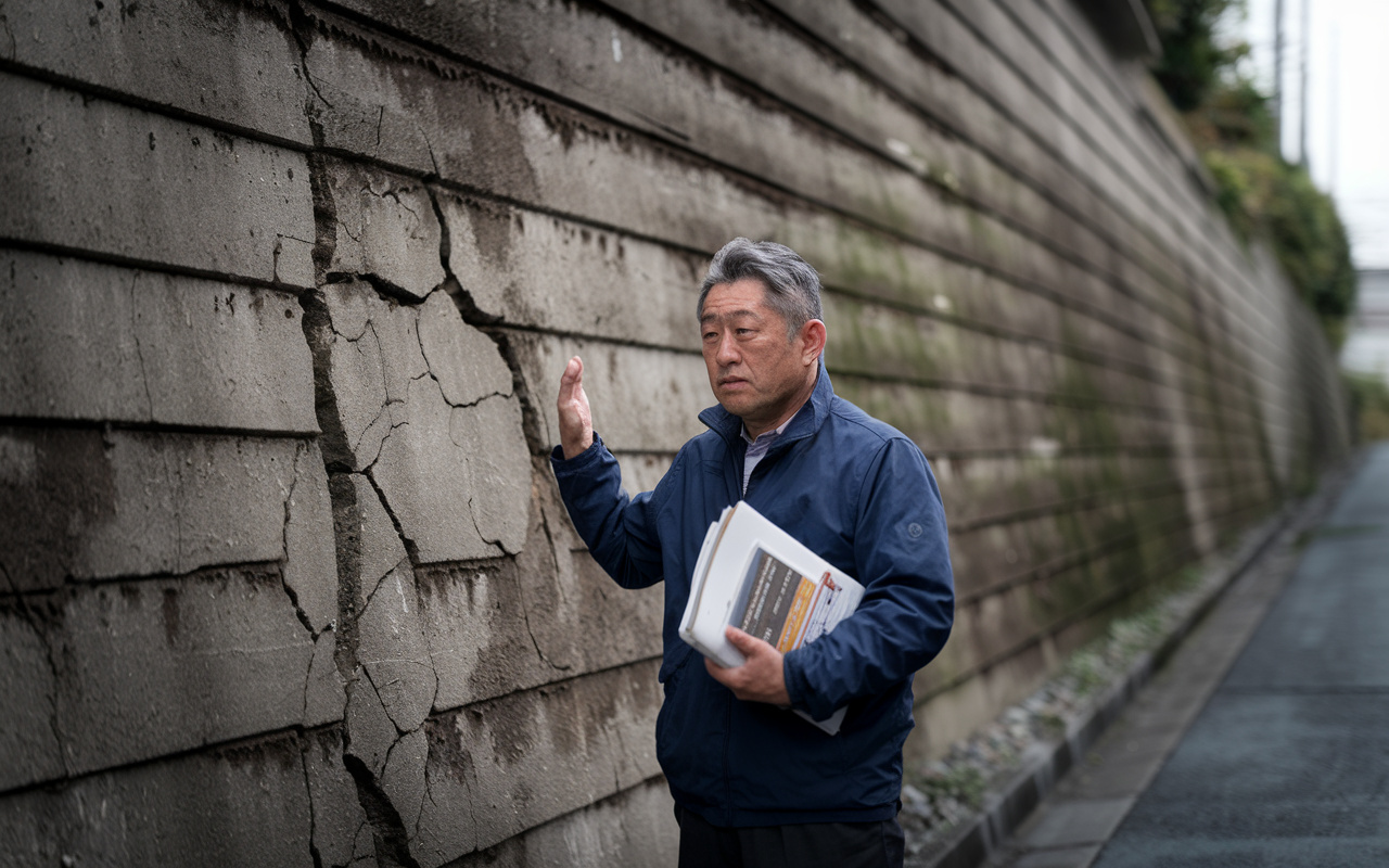 生駒郡の擁壁やり直しは必要？費用相場と高額工事を避ける考え方...の画像