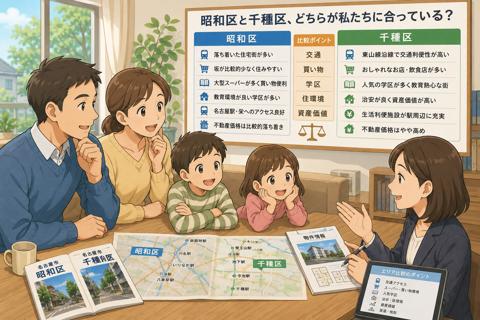 名古屋の人気エリア対決「昭和区」VS「千種区」どちらがオスス...の画像