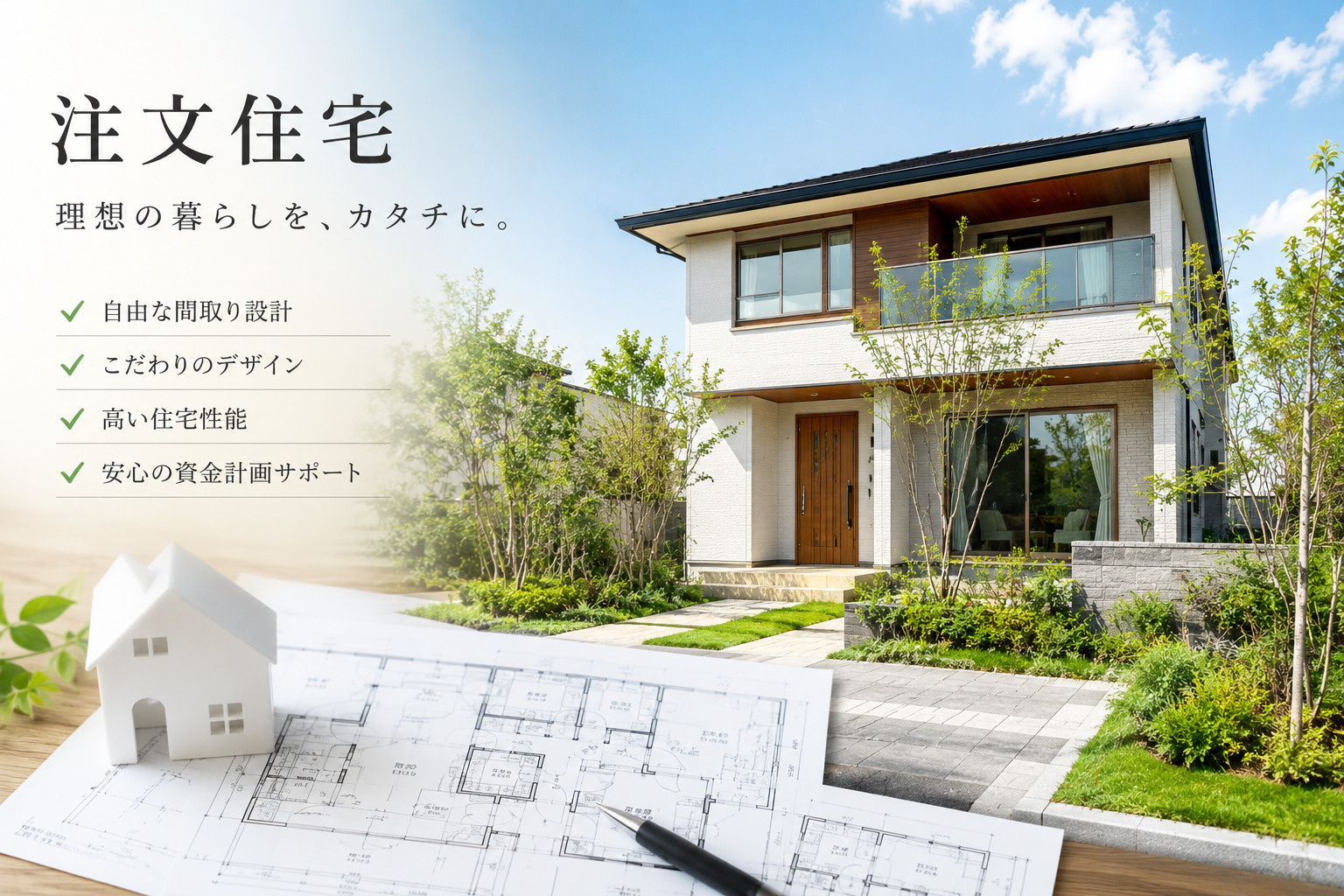 注文住宅の標準仕様とオプションの違いは？比較して後悔しない選...の画像