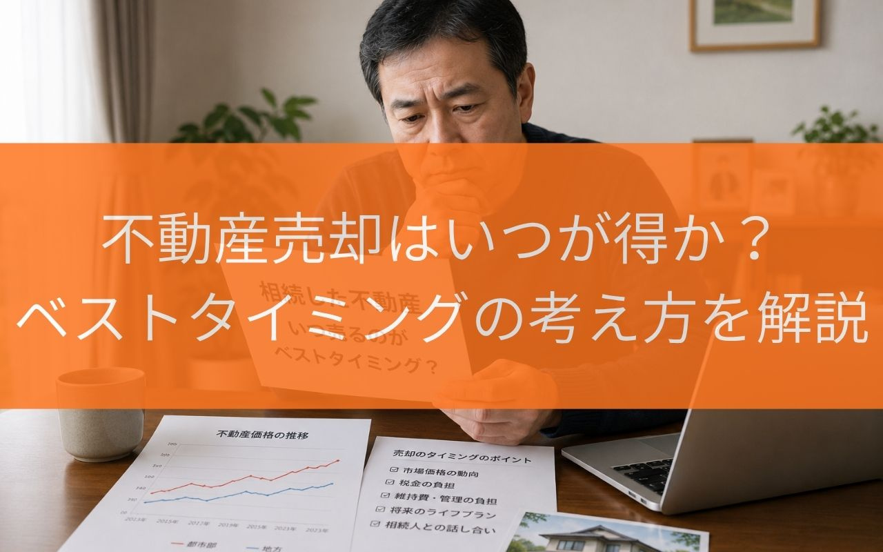 焼津市の不動産売却はいつが得か？ベストタイミングの考え方を解...の画像
