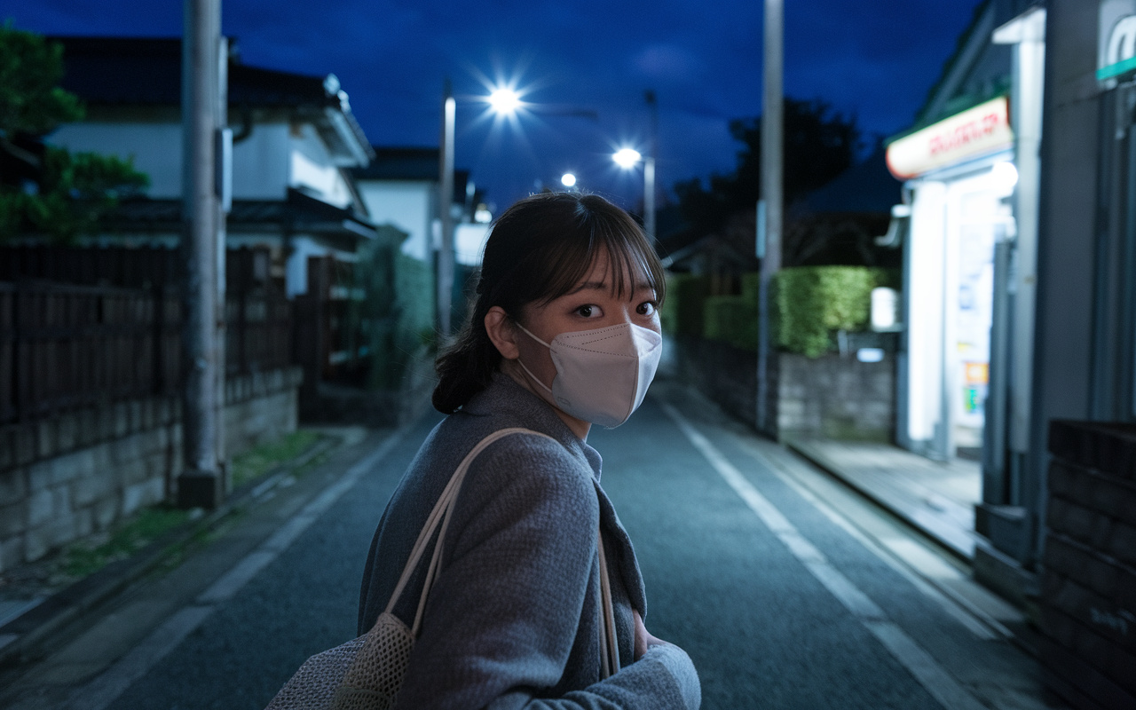 一人暮らし女性の夜道は安全？防犯対策と周辺環境の見直し方の画像