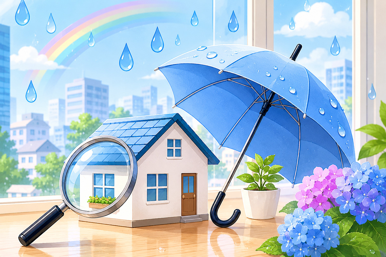 2026年6月版｜梅雨時期の部屋探しは本当に不利？実は狙い目...の画像