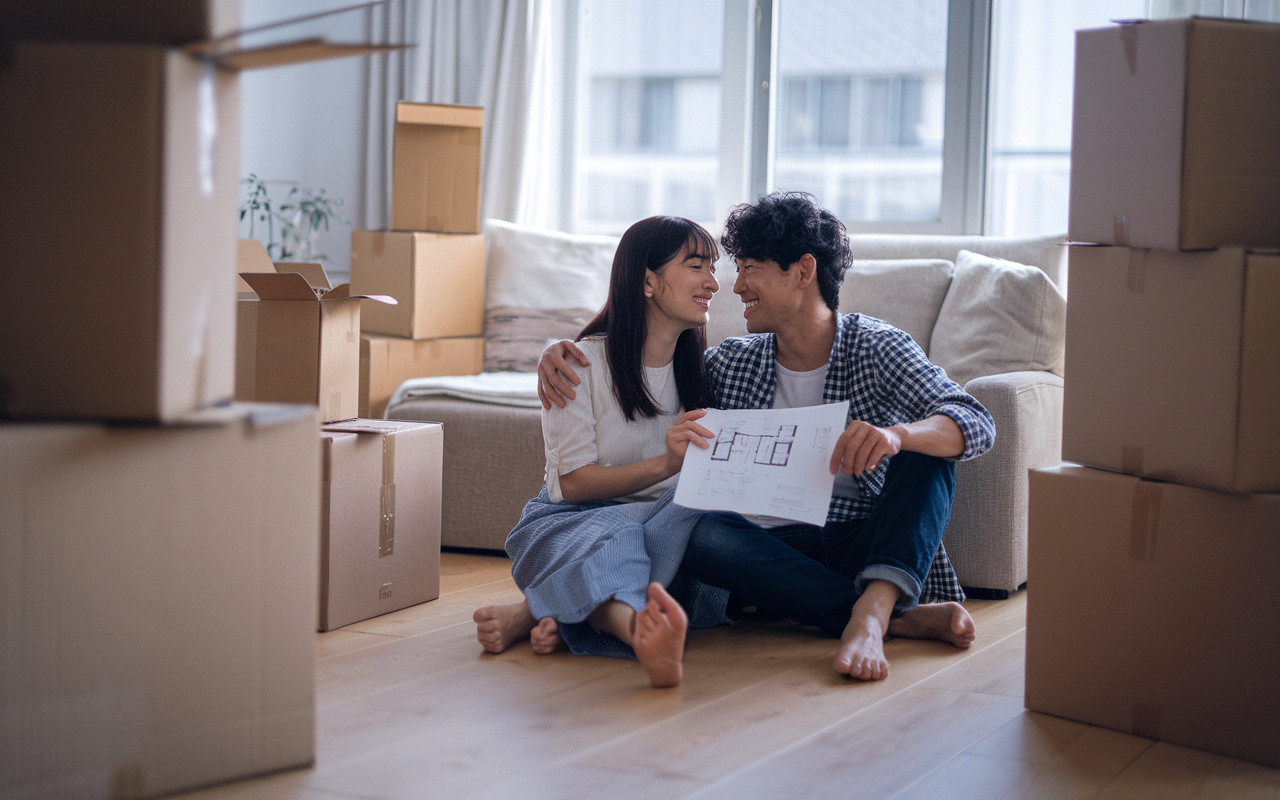 杉並区で同棲を始めるカップル必見？同棲向け1LDK賃貸の選び...の画像