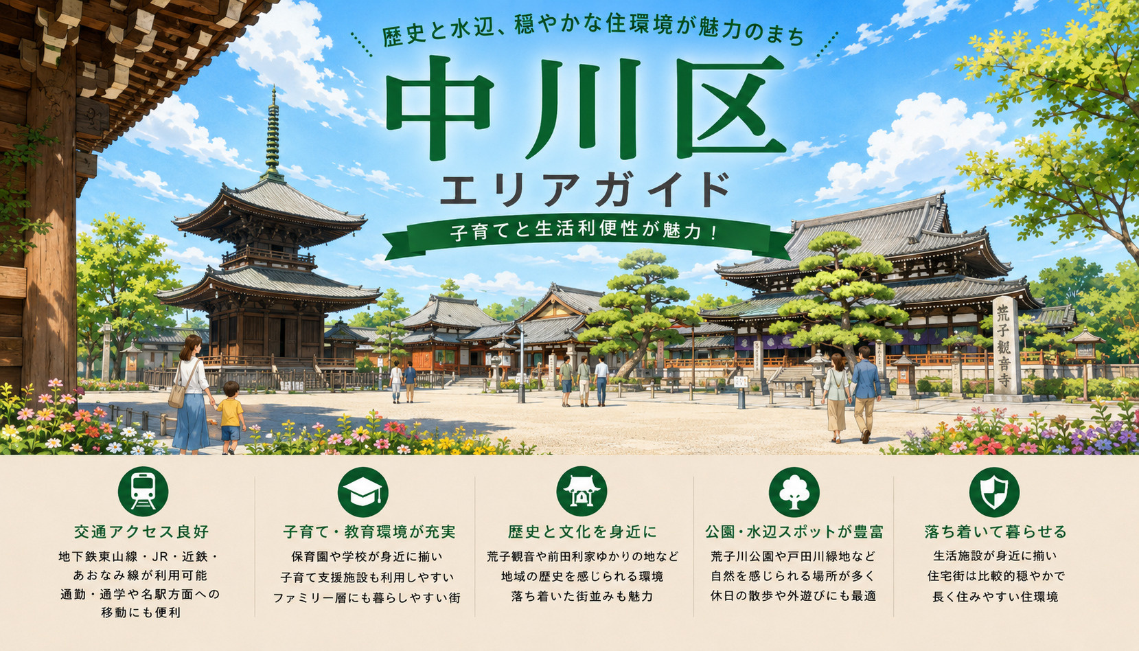 名古屋市中川区完全ガイド｜駅別・エリア別に見る住みやすさと街...の画像