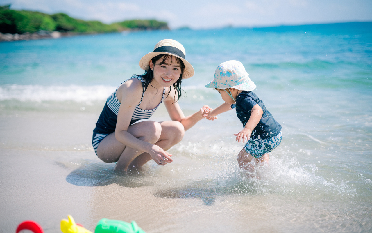 南城市で家族連れに人気のビーチは？海遊びを満喫する過ごし方ガ...の画像