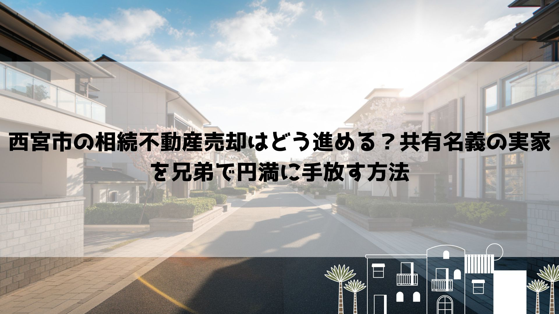 【2026年最新】西宮市の相続不動産売却はどう進める？共有名...の画像