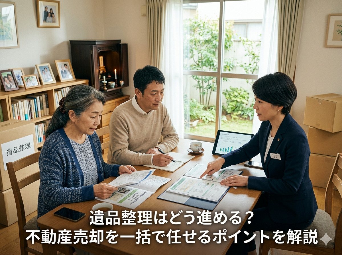 【名古屋市瑞穂区】で遺品整理はどう進める？不動産売却を一括で...の画像