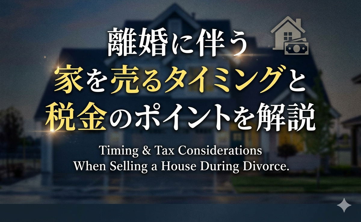 【名古屋市瑞穂区】で離婚後の家を売るタイミングはいつが良い？...の画像