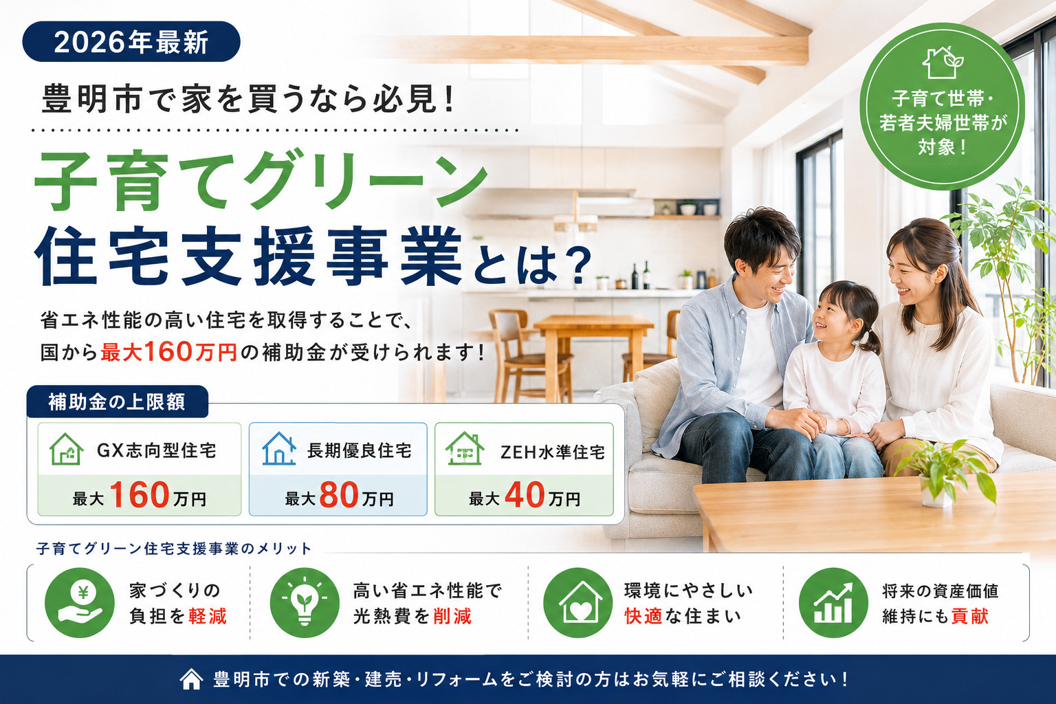【2026年最新】豊明市で家を買うなら必見！子育てグリーン住...の画像