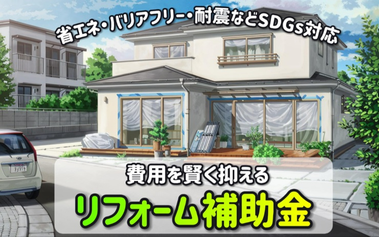 リフォーム補助金で費用を抑える方法は？リフォーム中の仮住まい...の画像
