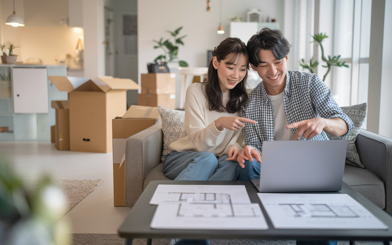 新婚夫婦の家賃相場はどれくらい？無理のない家計と物件選びの考...の画像