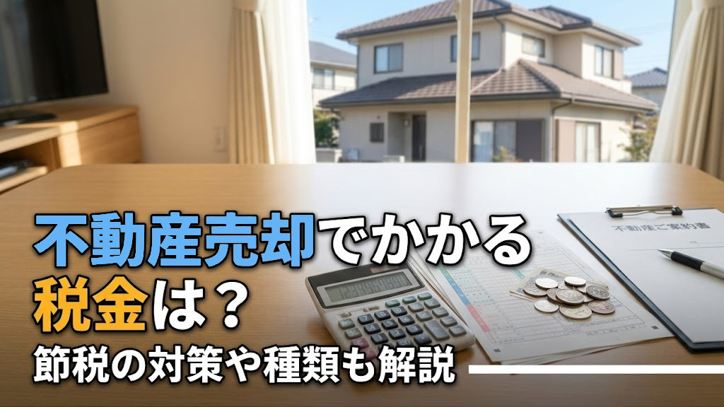 不動産売却でかかる税金は？節税の対策や種類も解説の画像