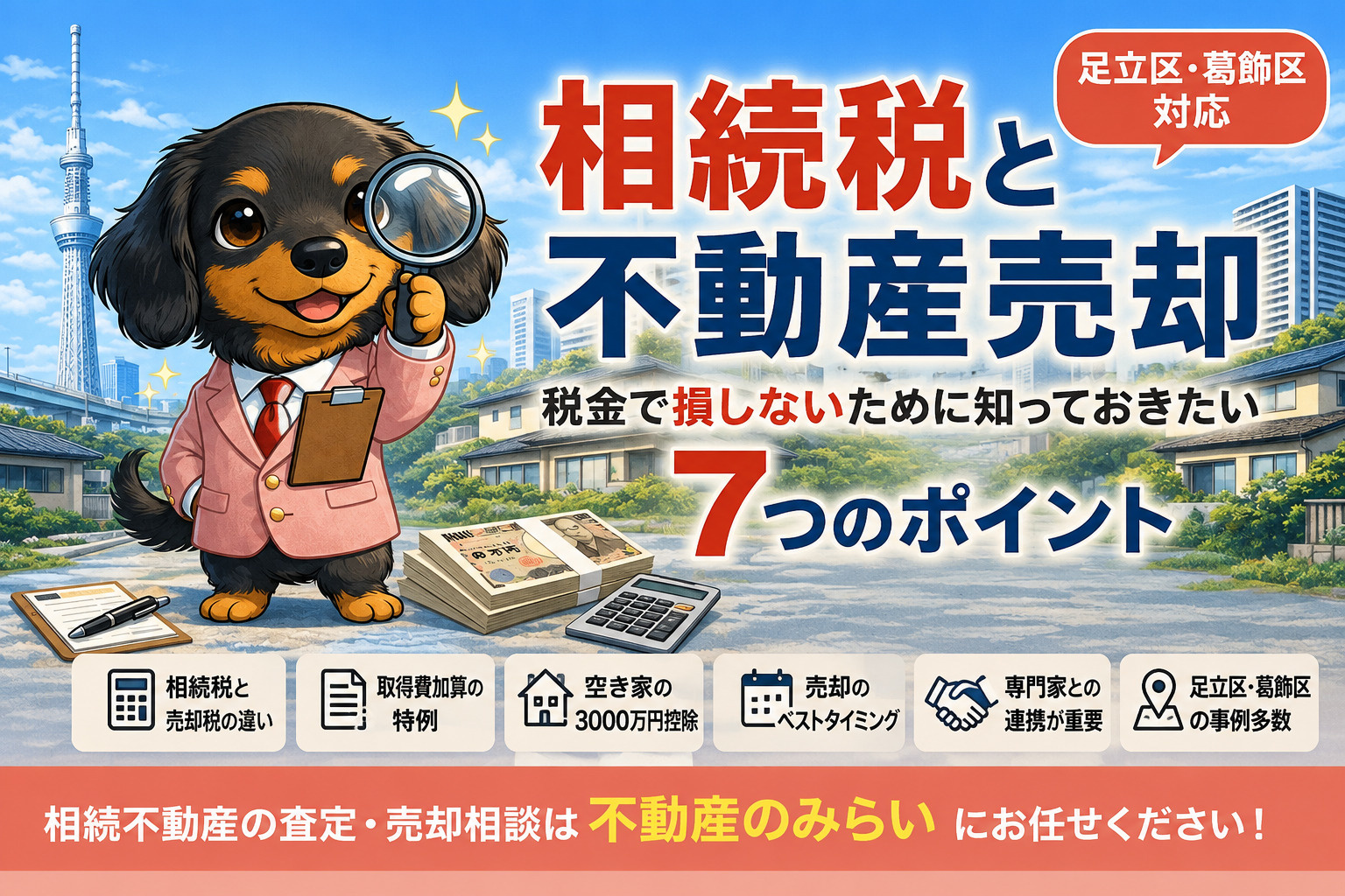 相続税と不動産売却｜税金で損しないために知っておきたい7つの...の画像