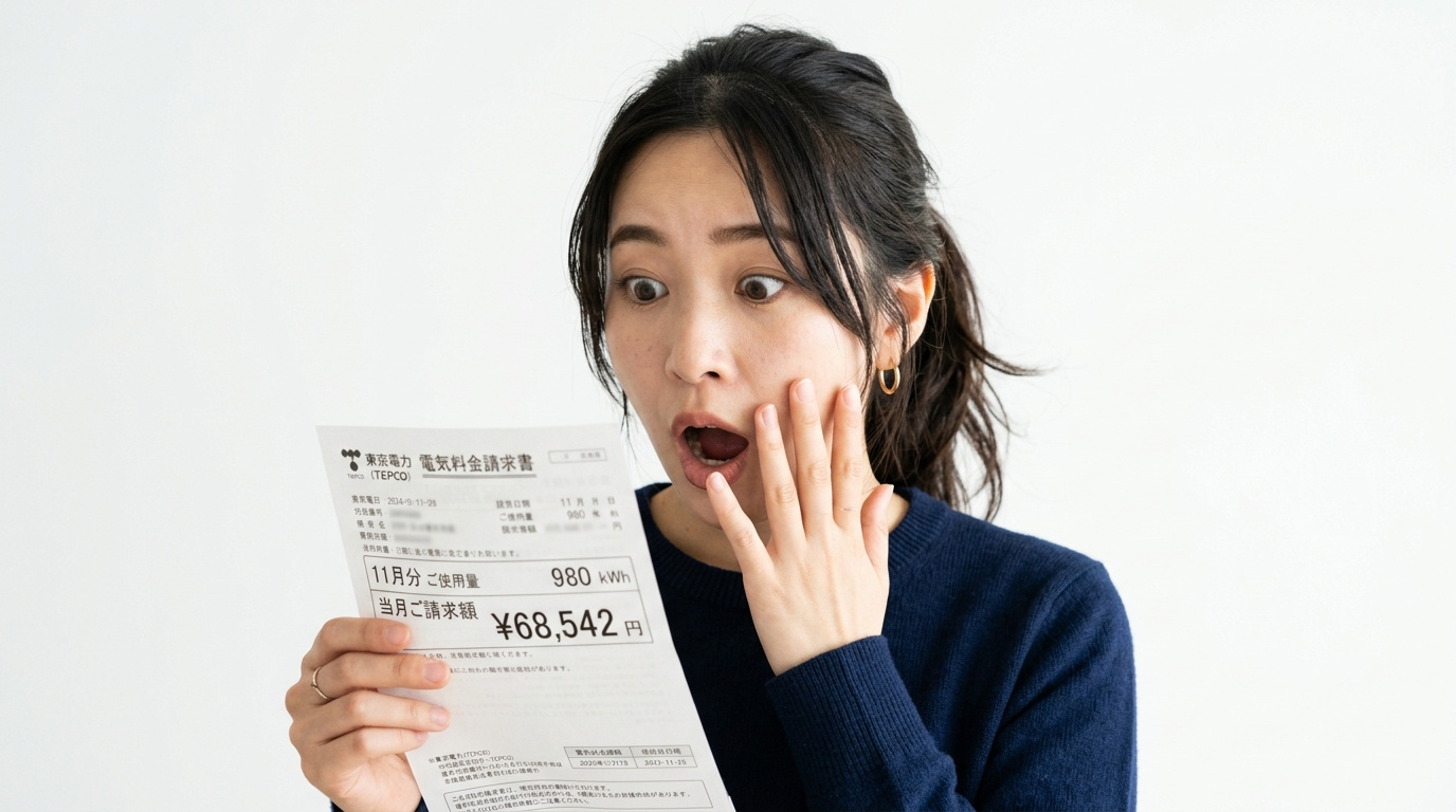 東京の電気代高すぎない！？実はそのお部屋選び間違ってます。不...の画像