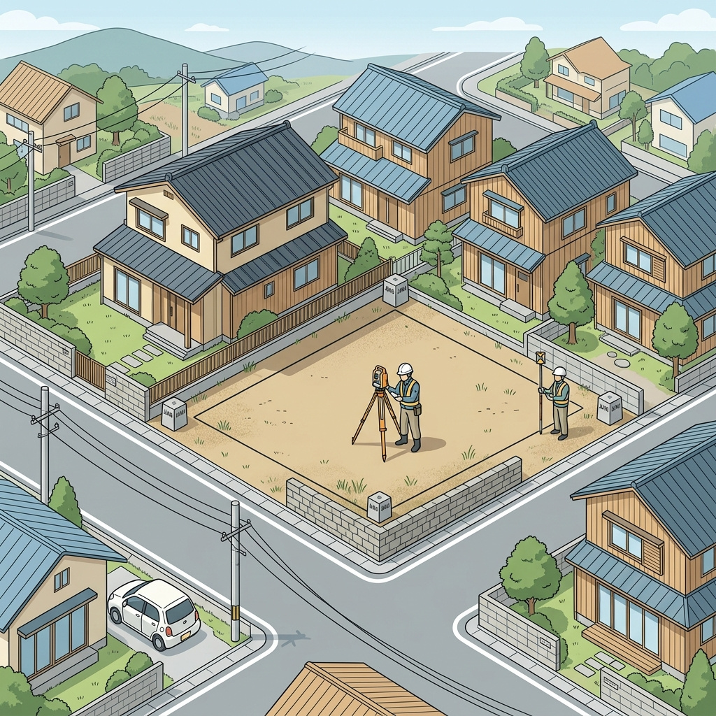 土地を売る前に「境界確定測量」は必要か。費用と流れを確認する...の画像