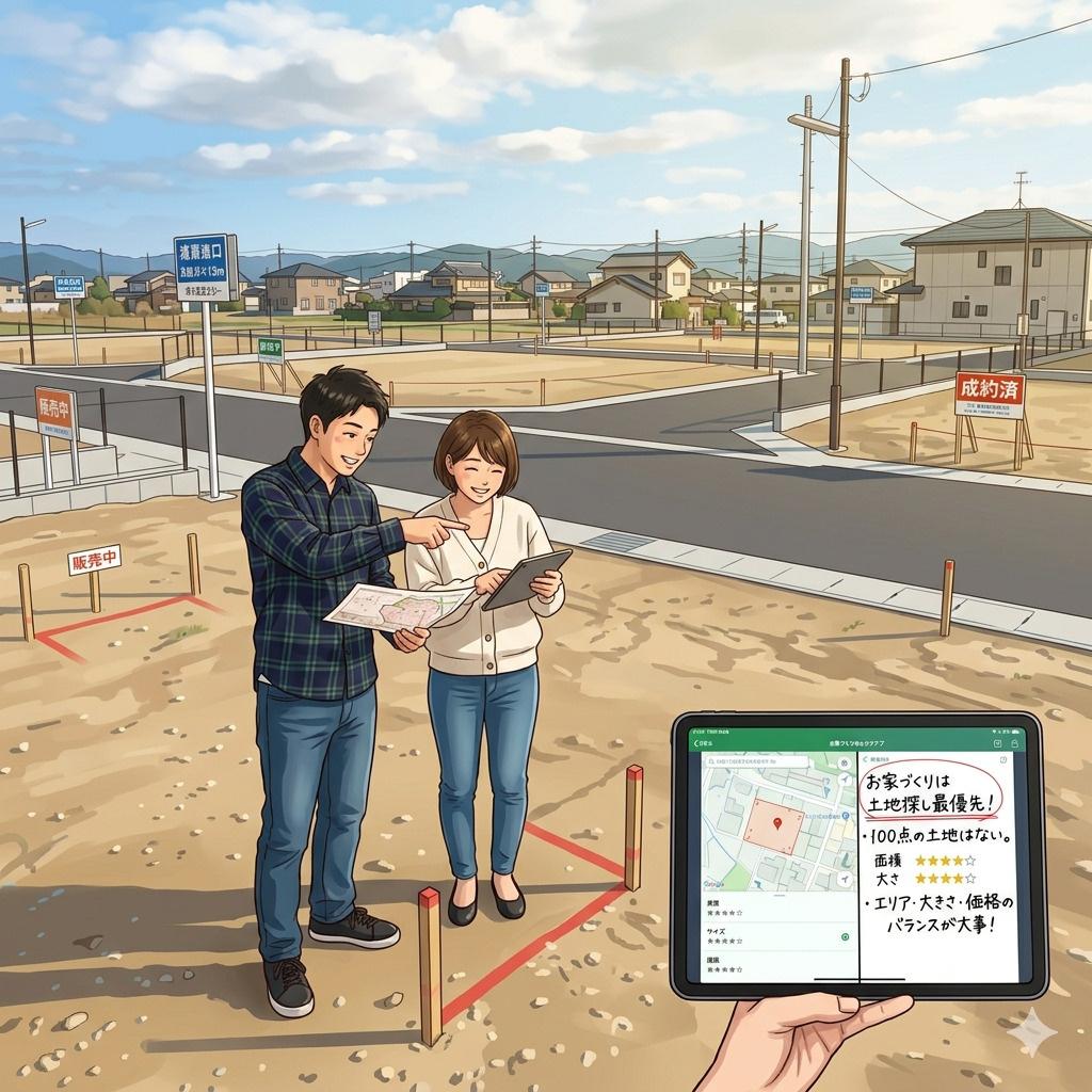 住宅メーカーはいつでも選べるけれど、土地は「取られたら終わり...の画像