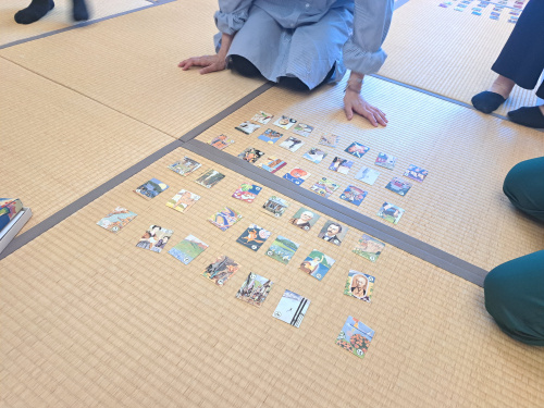 ☆よもぎ団子と上毛かるた☆の画像