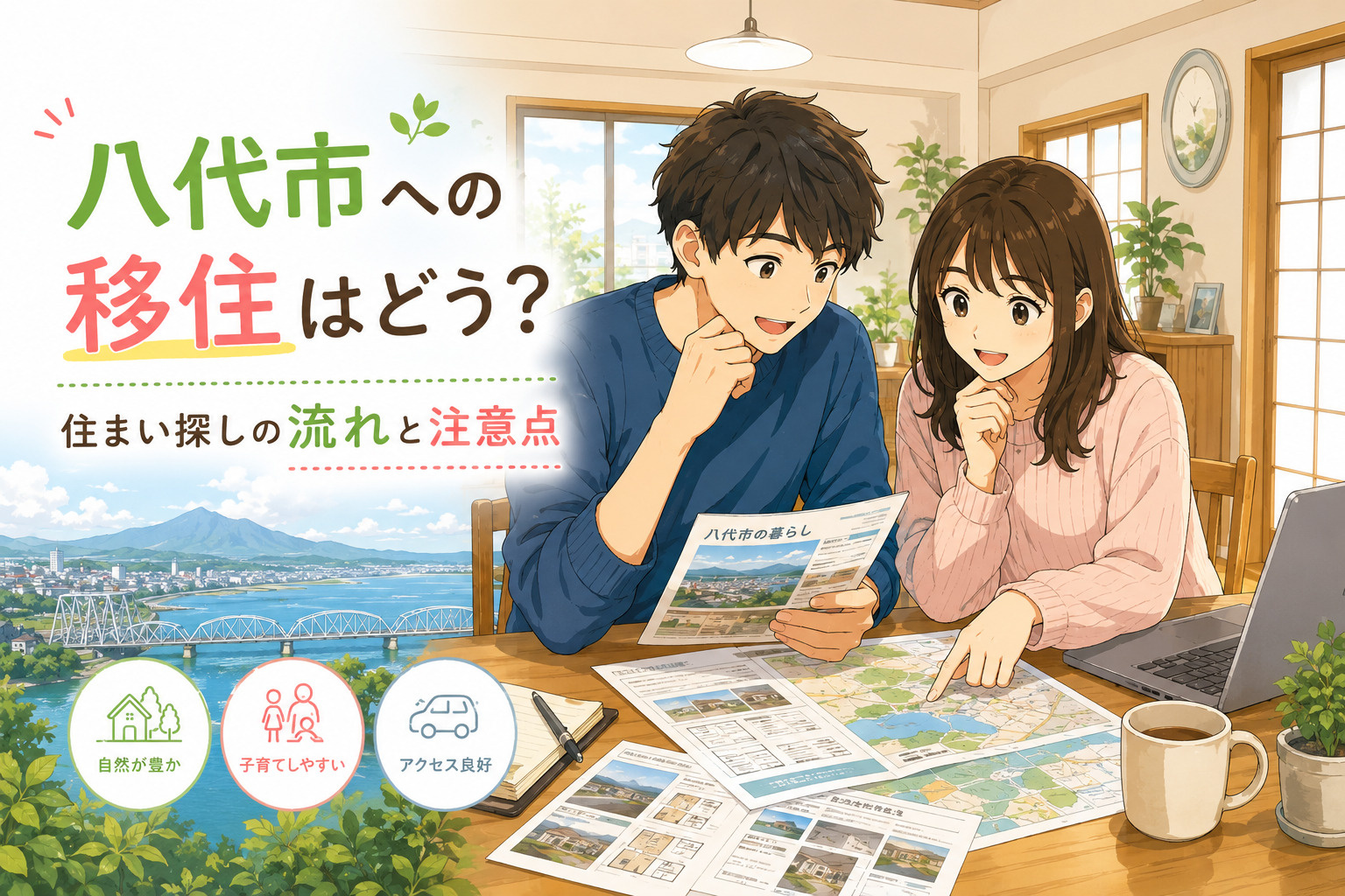 八代市への移住はどう？住まい探しの流れと注意点の画像