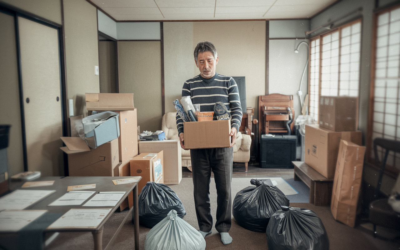 八戸市で戸建て売却を検討中の方へ！残置物の処分方法と片付けの...の画像