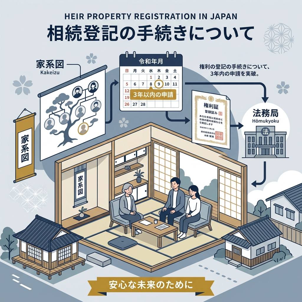 相続した不動産、名義はそのままで大丈夫か。登記義務化で変わっ...の画像