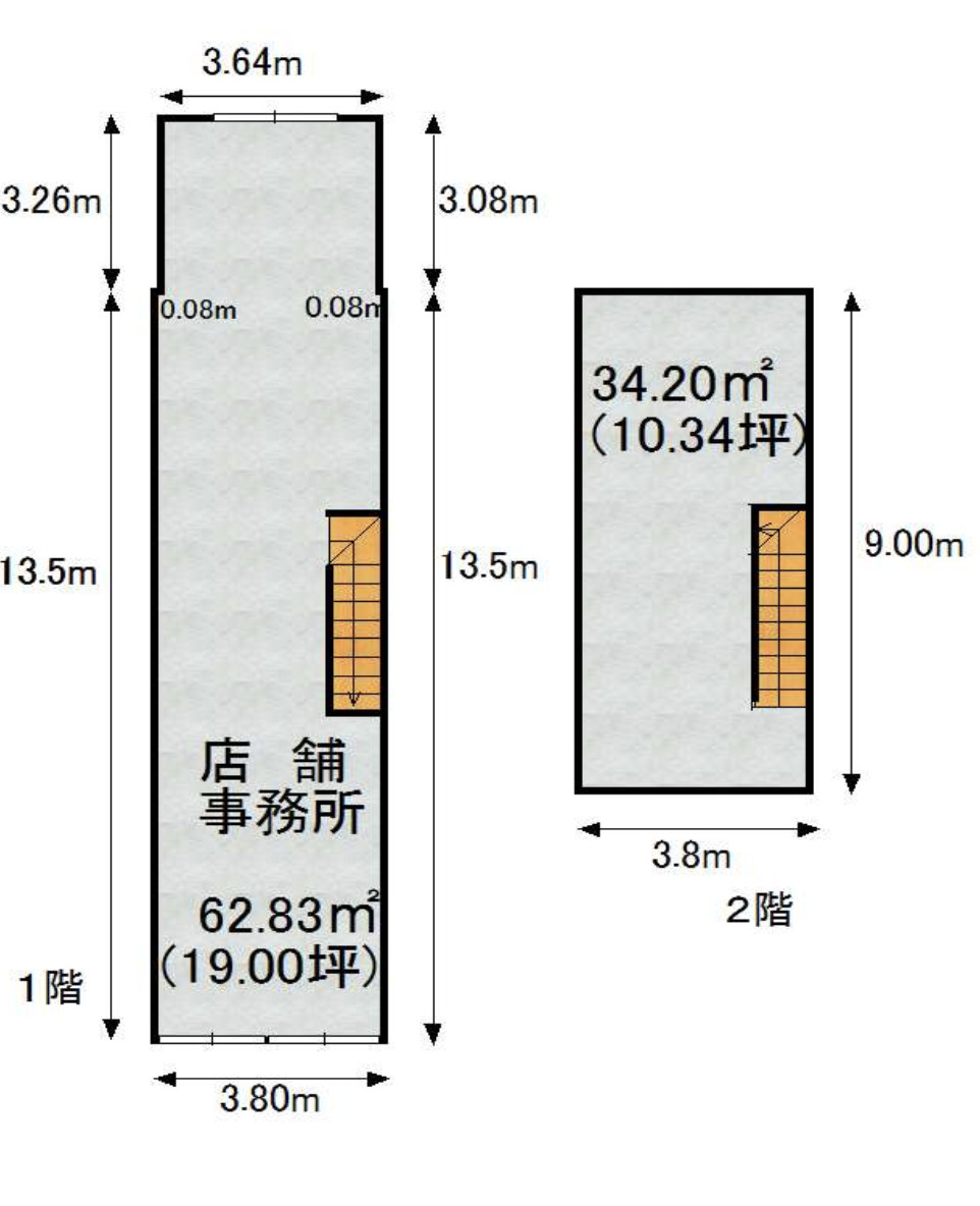 弁天町駅前！1棟貸！約29.3坪！業種業態相談！の画像