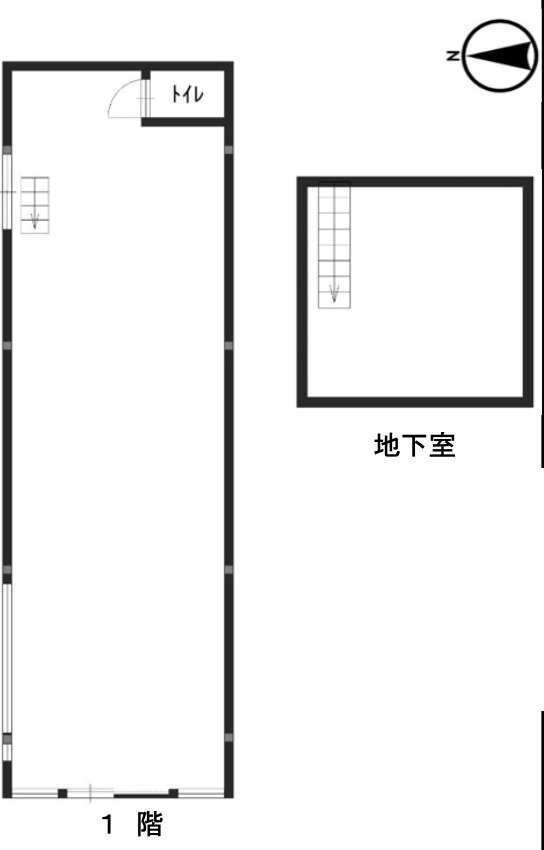 天王寺区下寺町！松屋町筋面する1階路面店舗！地下付約18坪！...の画像