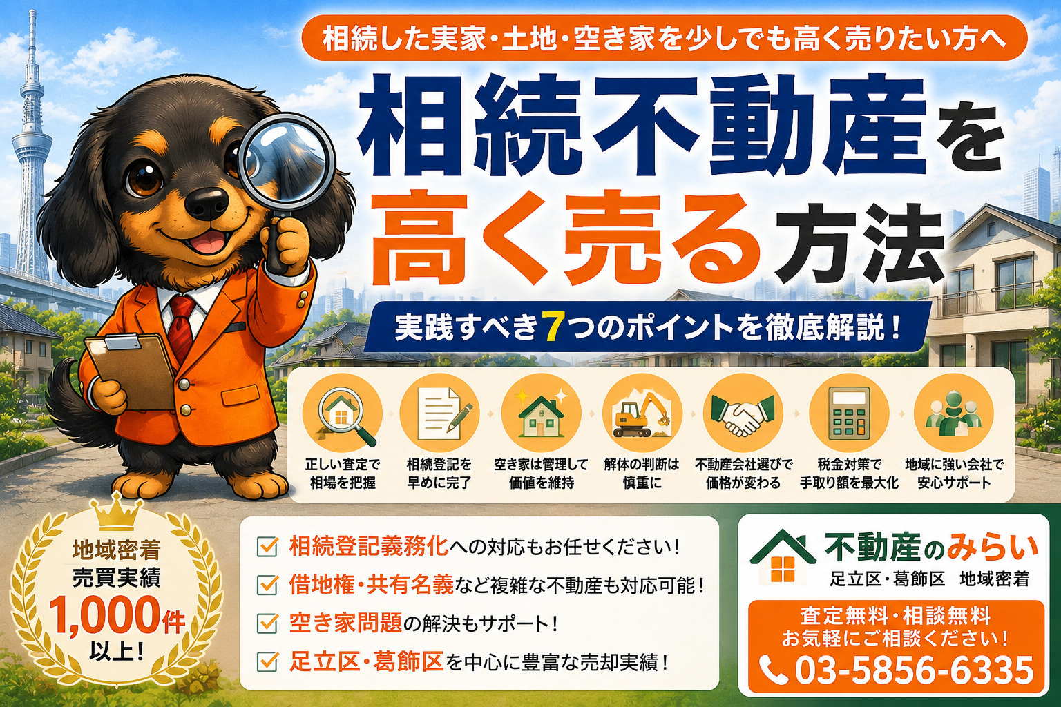 相続不動産を高く売る方法｜実家・土地・空き家を少しでも高値で...の画像