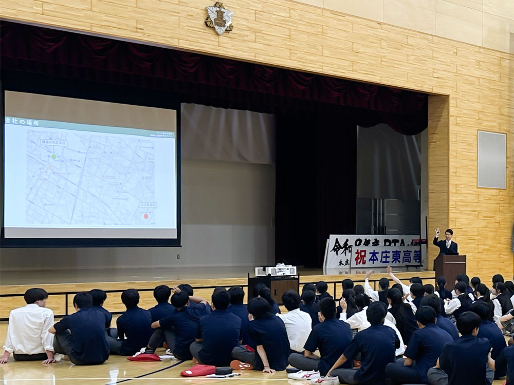 本庄東高等学校にて、建築・不動産業界についての講話を行いまし...の画像
