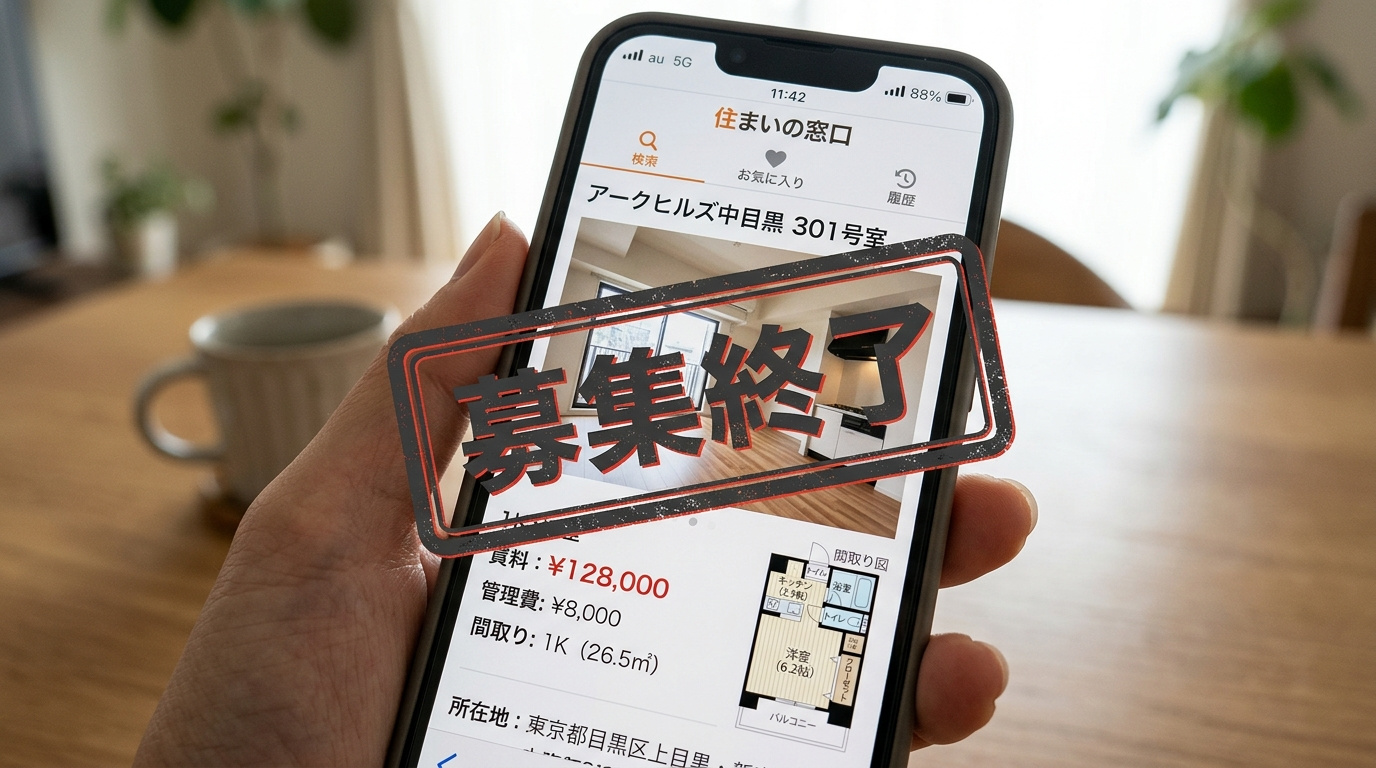 「募集終了」って本当なの？