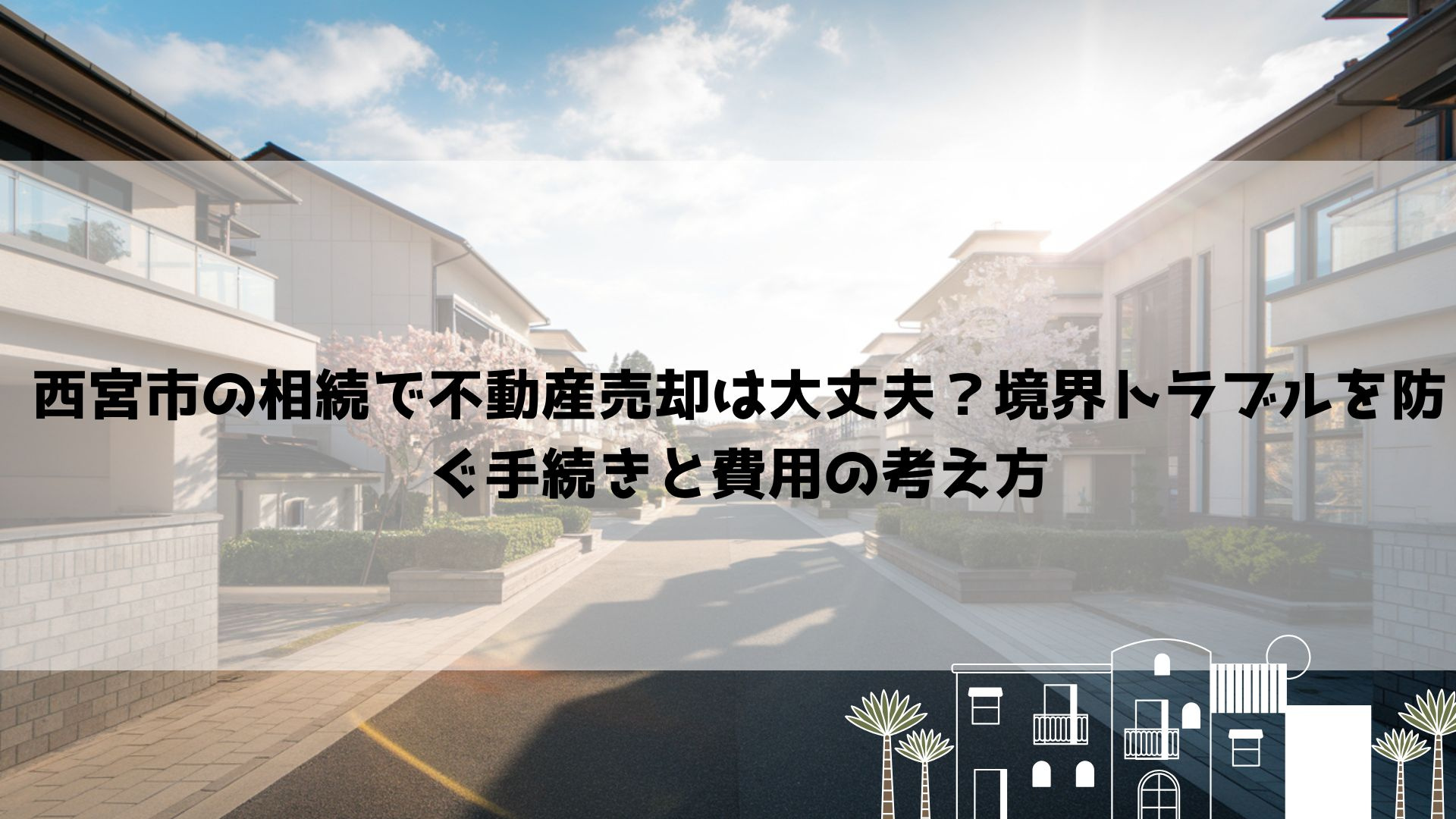 【2026年最新】西宮市の相続で不動産売却は大丈夫？境界トラ...の画像