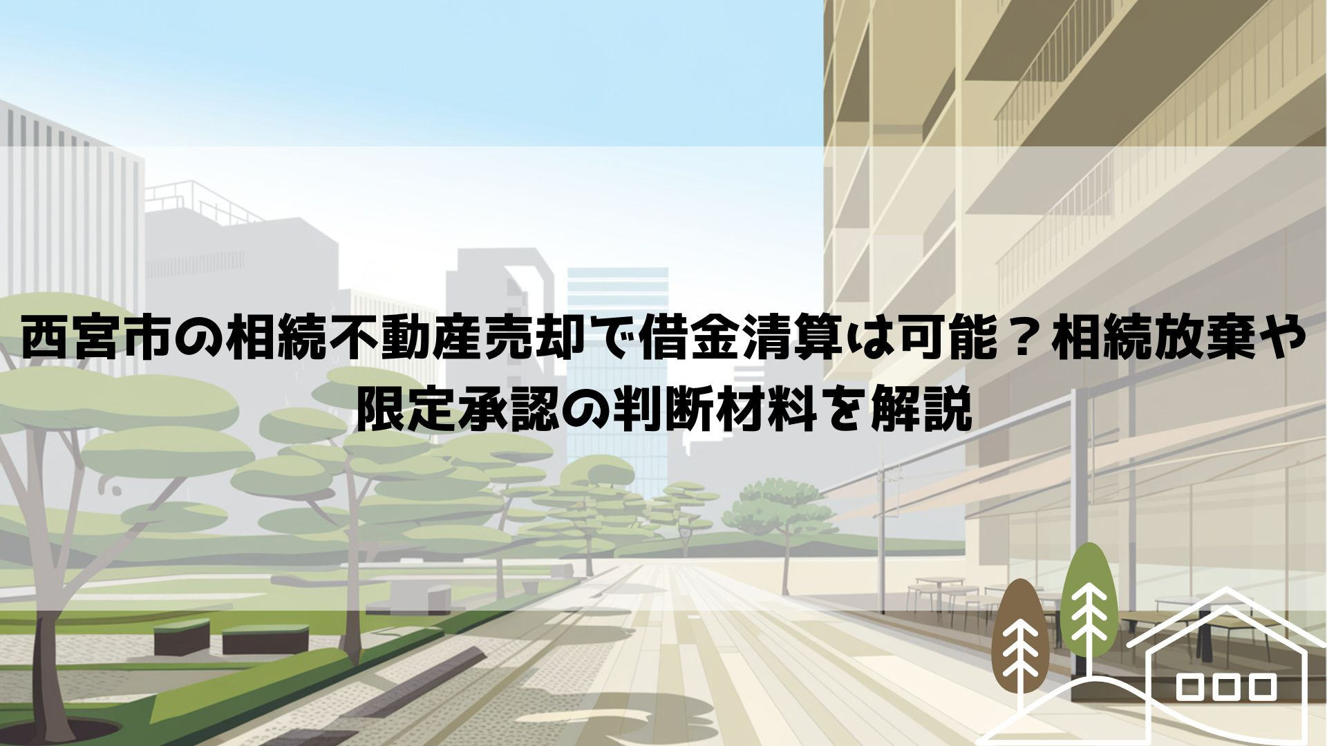 【2026年最新】西宮市の相続不動産売却で借金清算は可能？相...の画像