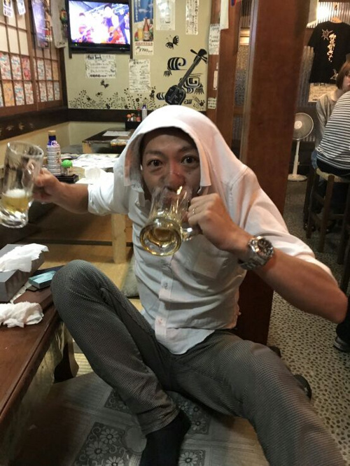 納涼祭打合せ、という名の飲み会の画像