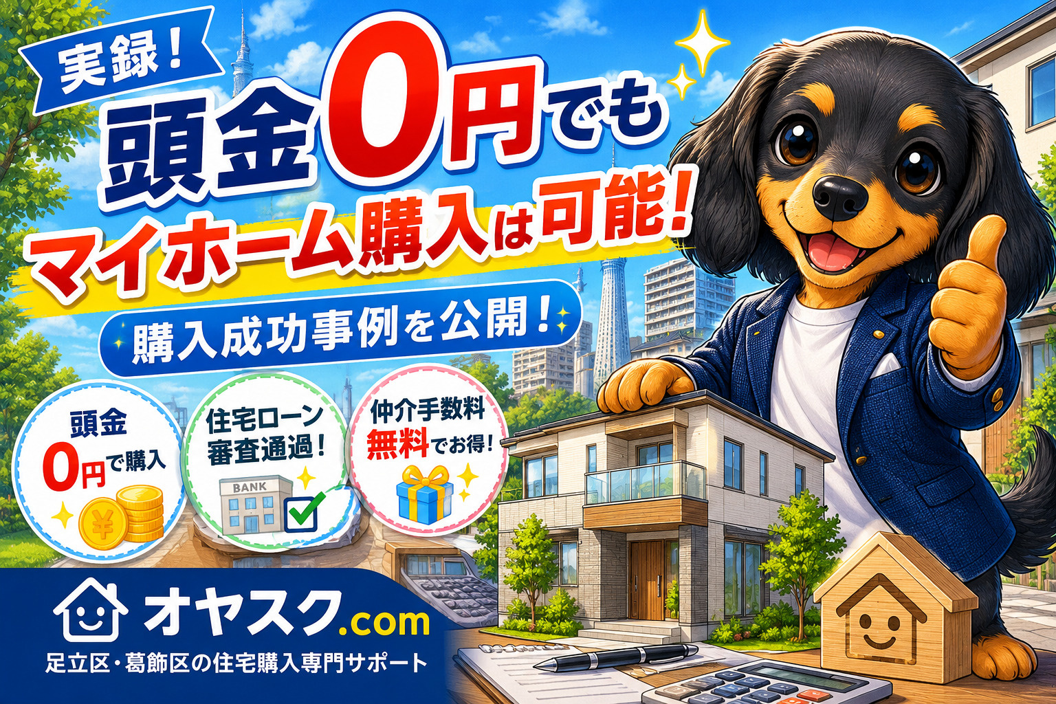 頭金0円でもマイホーム購入は可能？実際に購入したご家族のリア...の画像