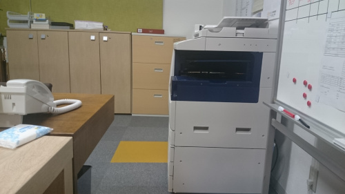 コピー機の営業の画像