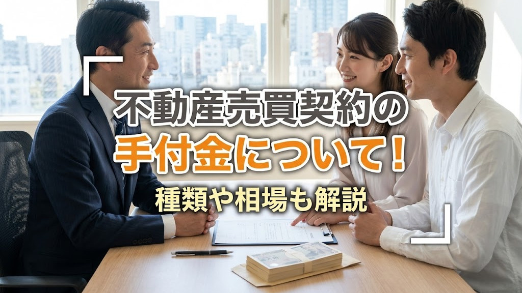 不動産売買契約の手付金について！種類や相場も解説の画像