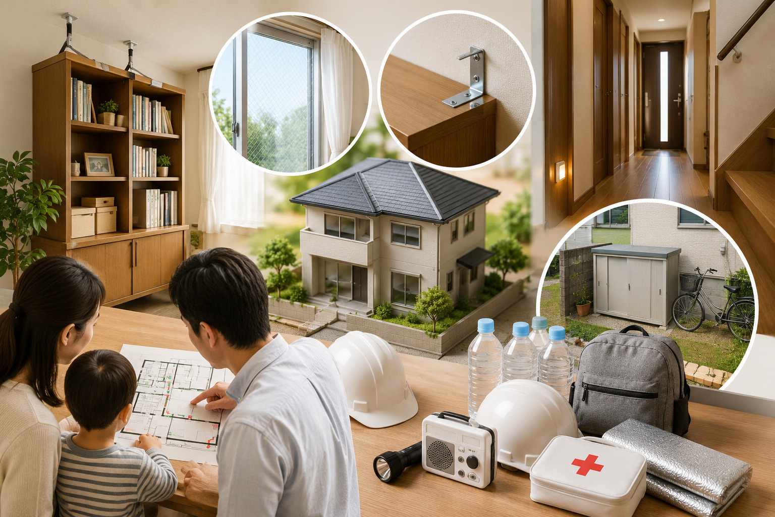 家具だけじゃない！地震に備えて見直したい住まいの安全対策の画像