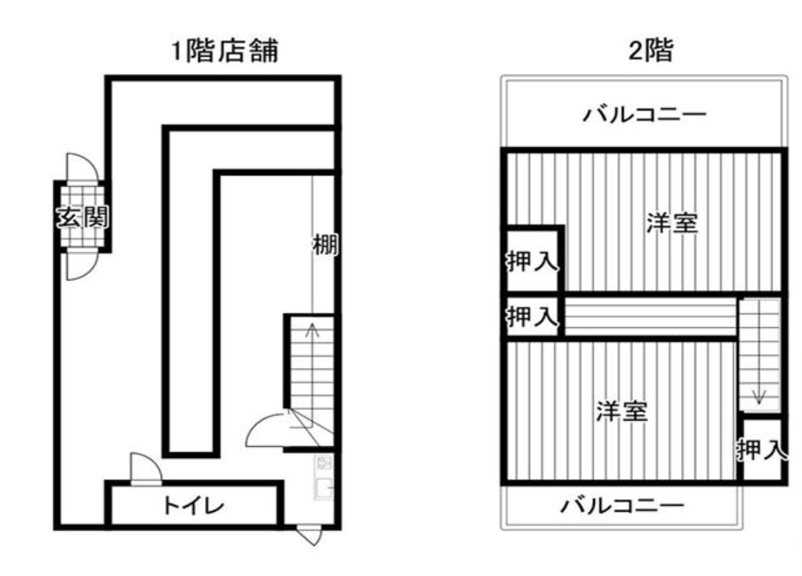 南巽エリア！路面１棟貸店舗！飲食居抜約19.3坪！業種相談！...の画像
