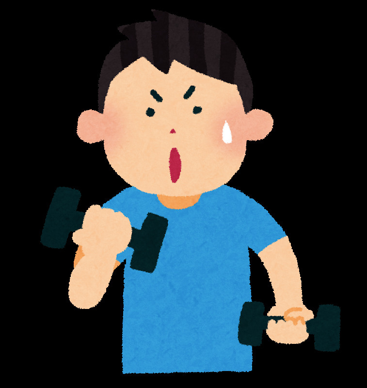 筋トレの画像