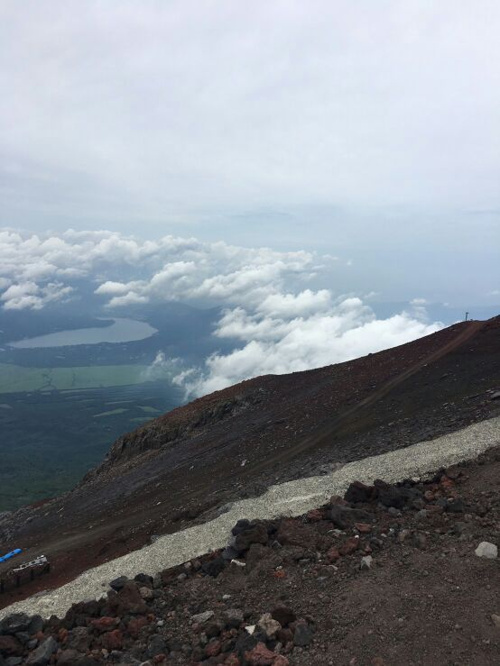 富士登山の画像