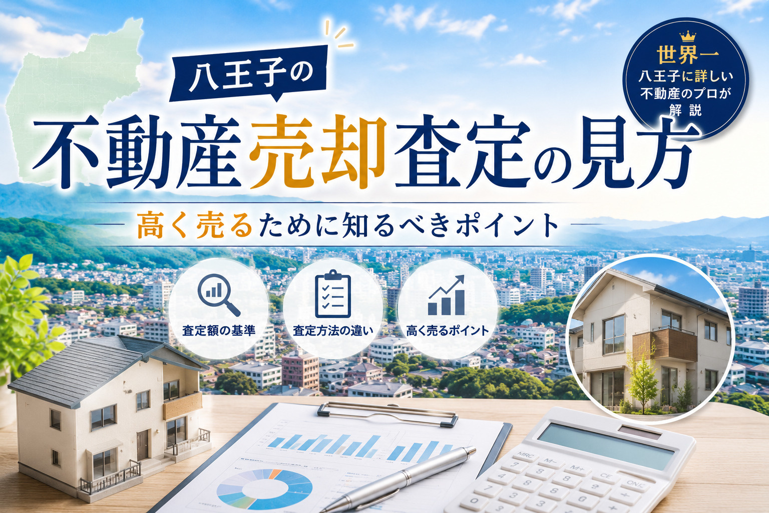 八王子の不動産売却査定の見方｜高く売るために知るべきポイント...の画像