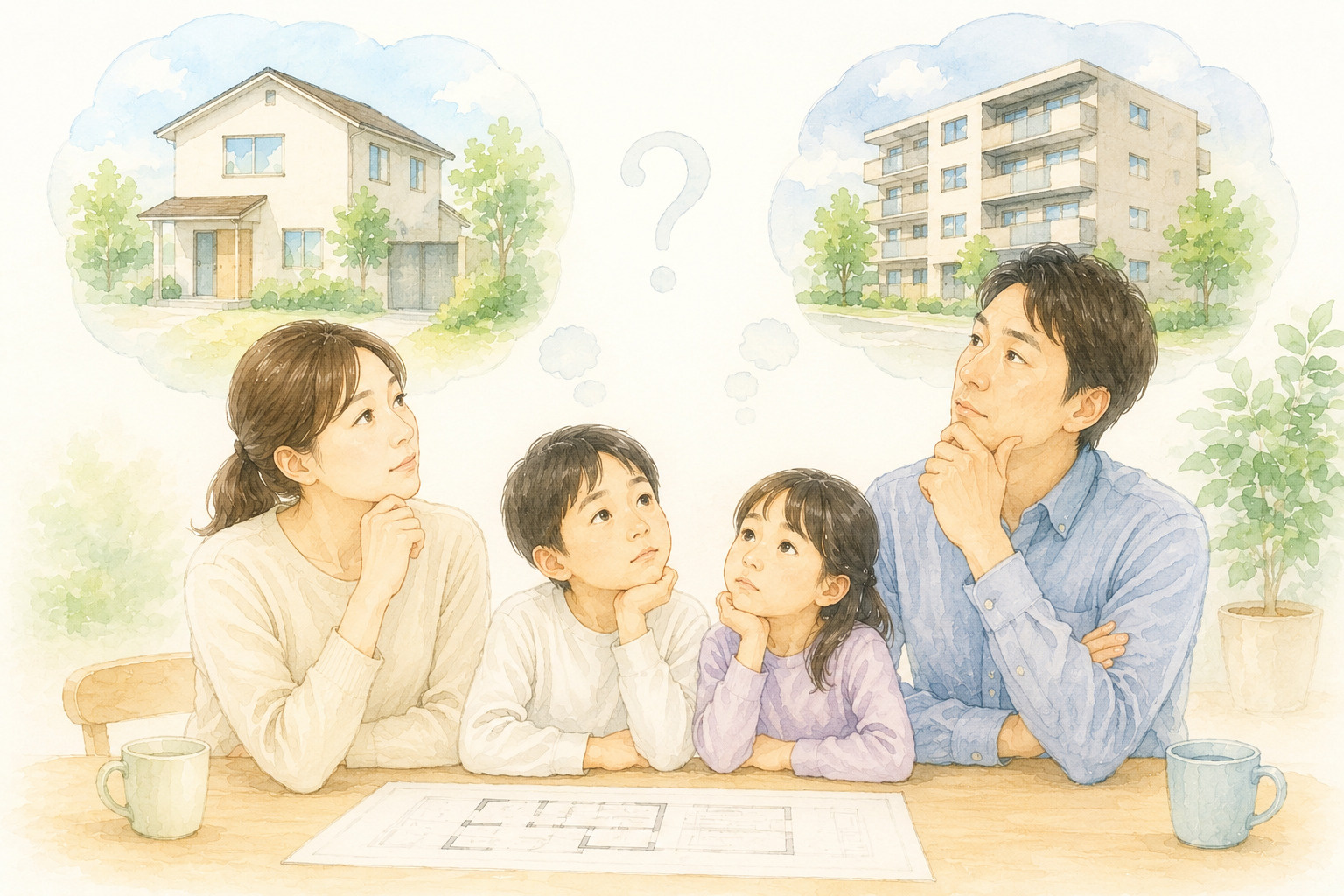 八代市で持ち家か賃貸か迷う人へ？金額の違いと判断の考え方を解...の画像