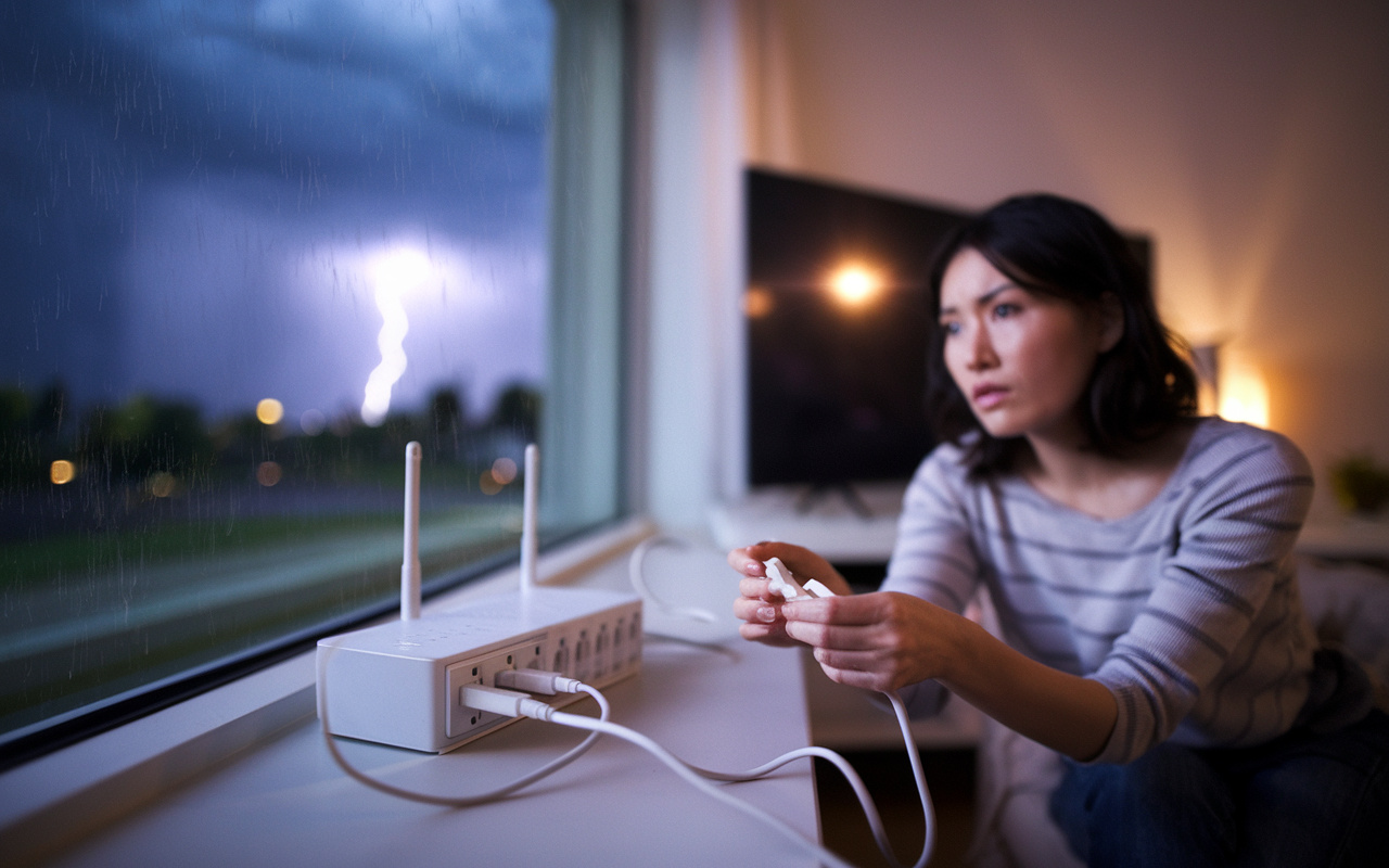 7月の雷対策は大丈夫？家電を守るポイントと安全な備え方の画像