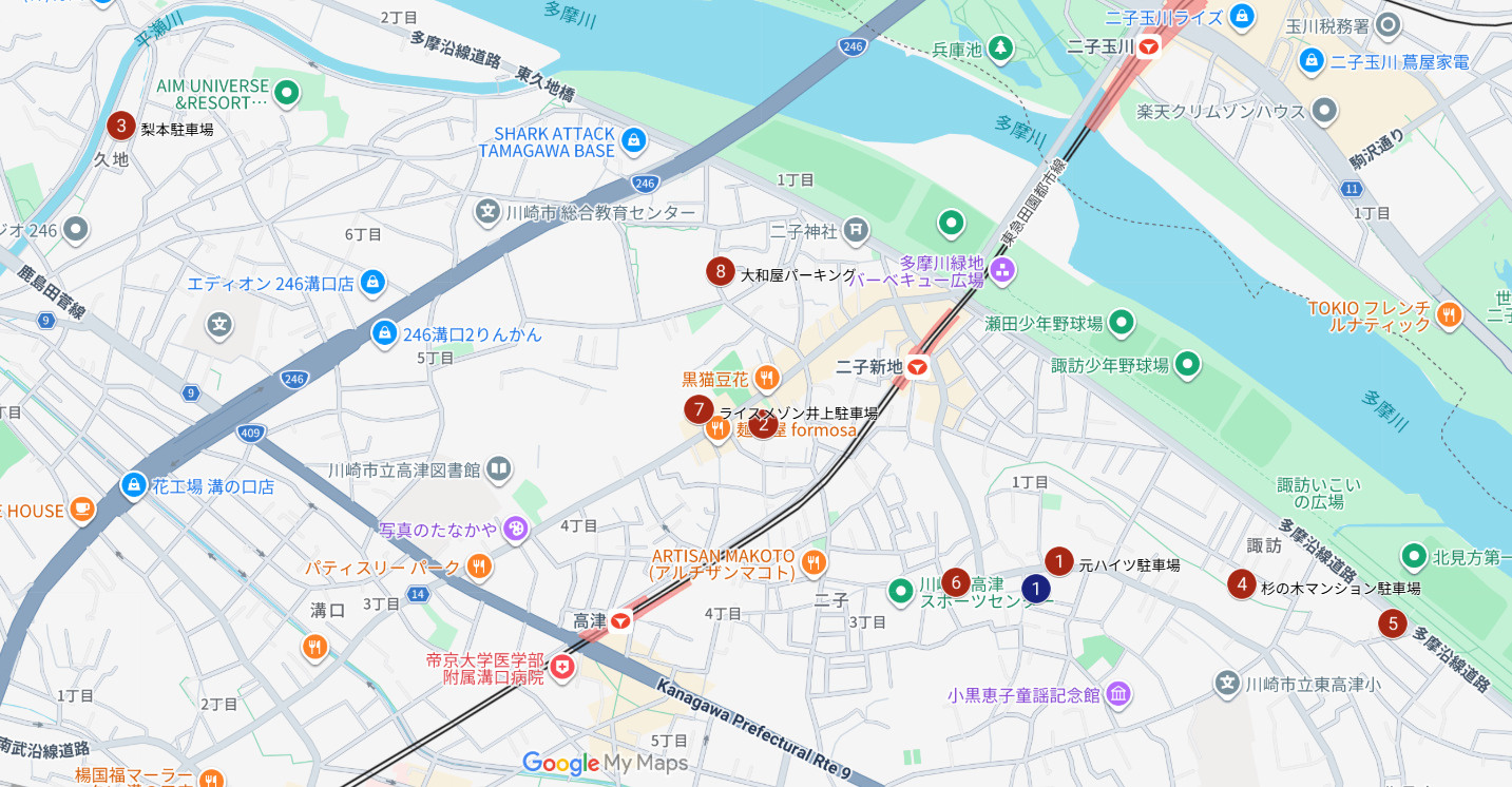 駐車場＆バイク駐輪場　最新空車情報！7月verの画像