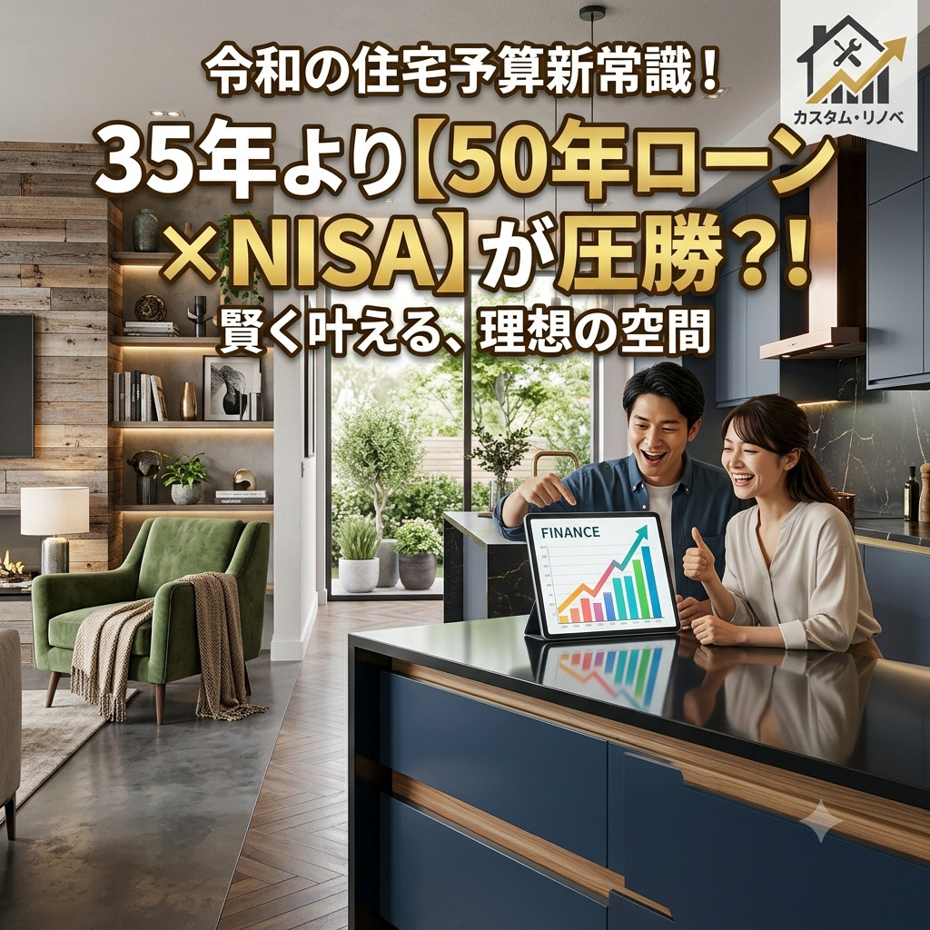 【予算の決め方】住宅ローンは「50年」が正解！？NISAを組...の画像