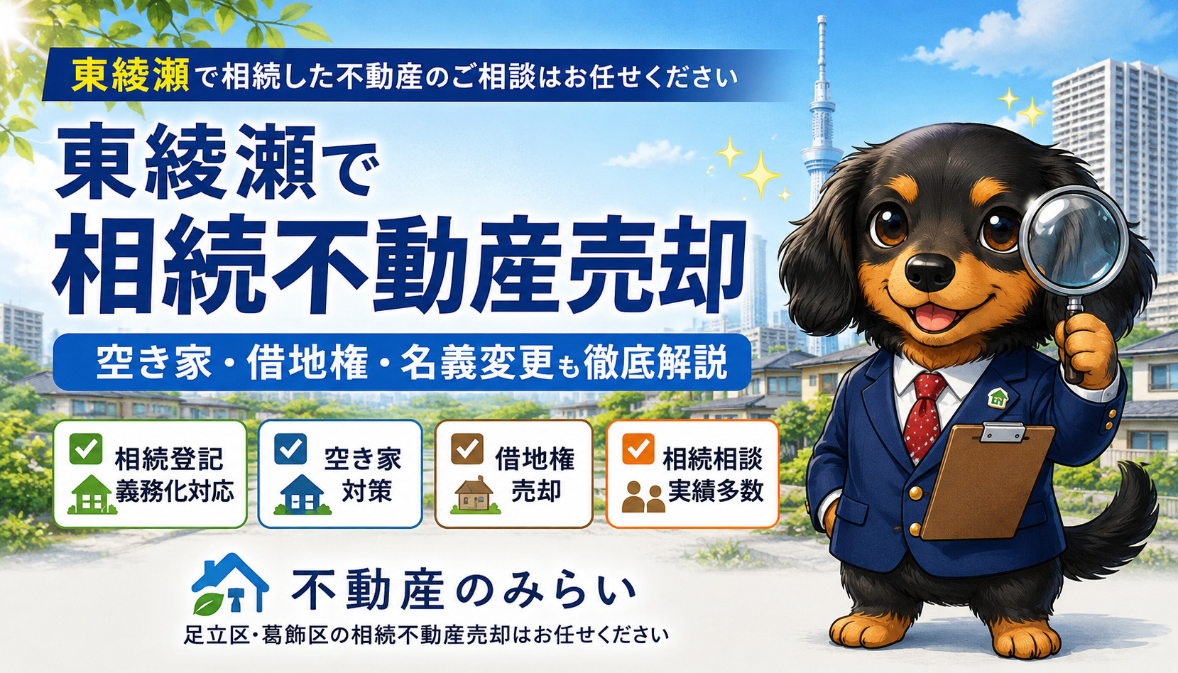 東綾瀬で相続した不動産を売却したい方へ｜後悔しない相続不動産...の画像
