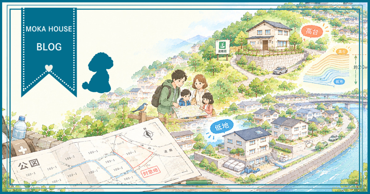 姫路で住宅購入を検討中の方へ！高台と低地を防災の観点から比較...の画像