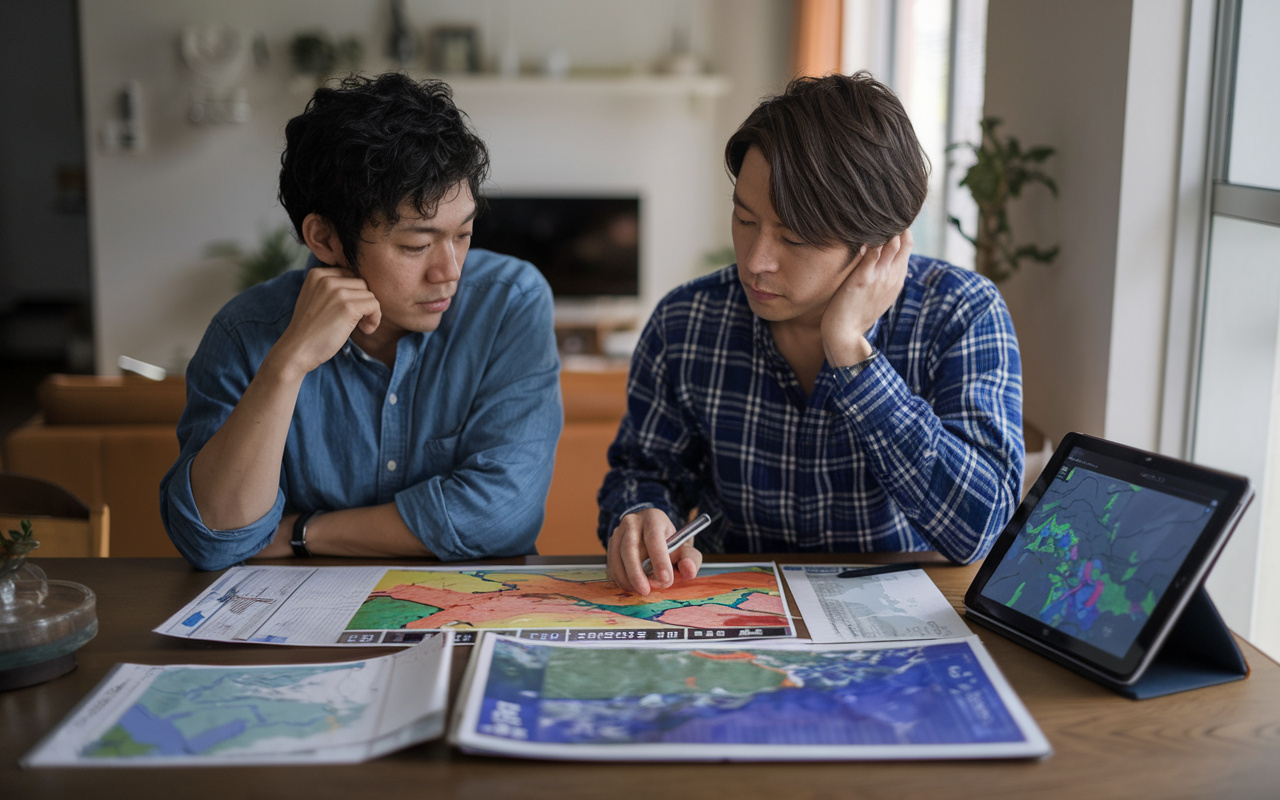 高槻市と茨木市で購入前に確認したいハザードマップの見方は？災...の画像