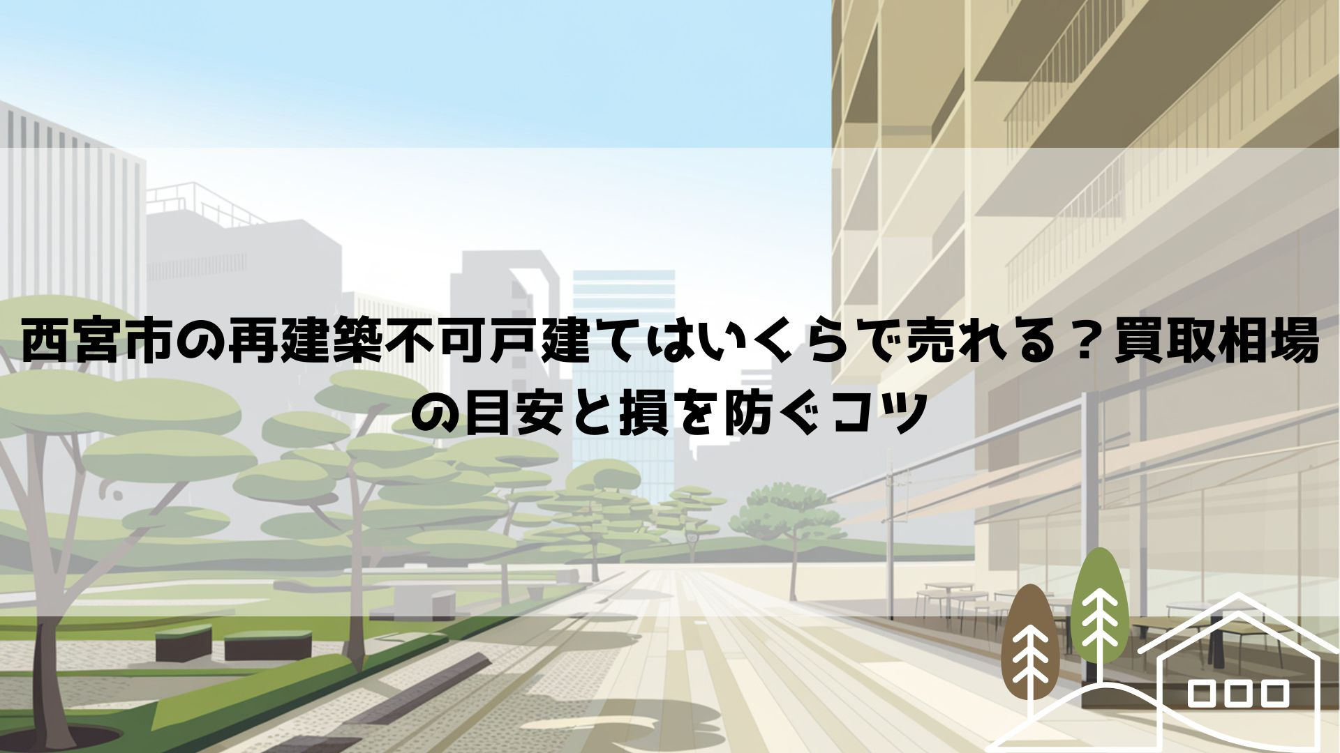 【2026年最新】西宮市の再建築不可戸建てはいくらで売れる？...の画像