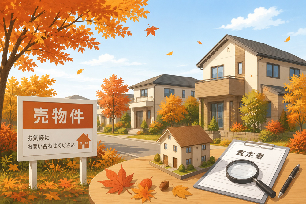 「秋に向けて不動産売却をお考えの方へ」の画像