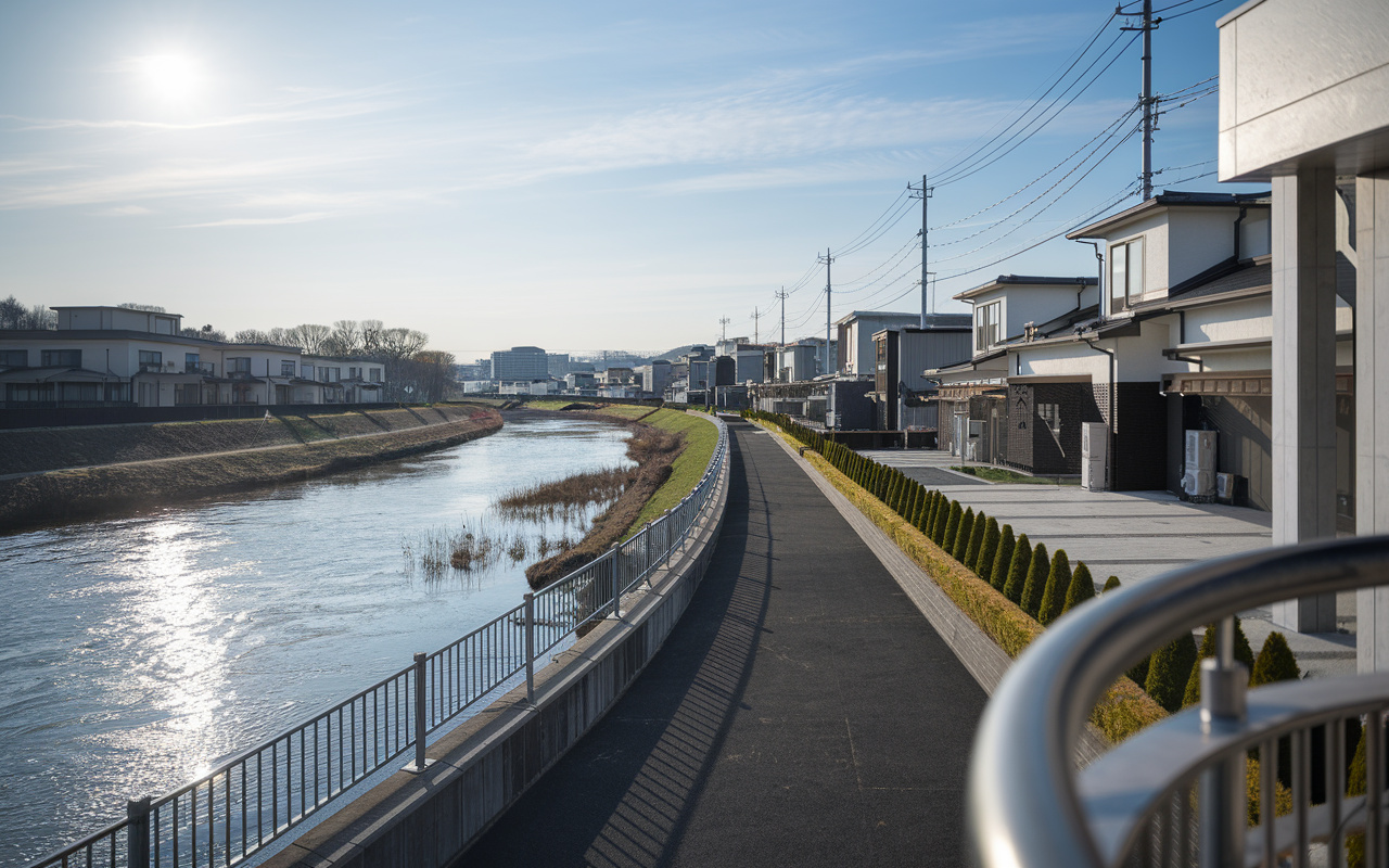 川沿い物件の水害リスクは大丈夫？購入前の注意点を整理の画像